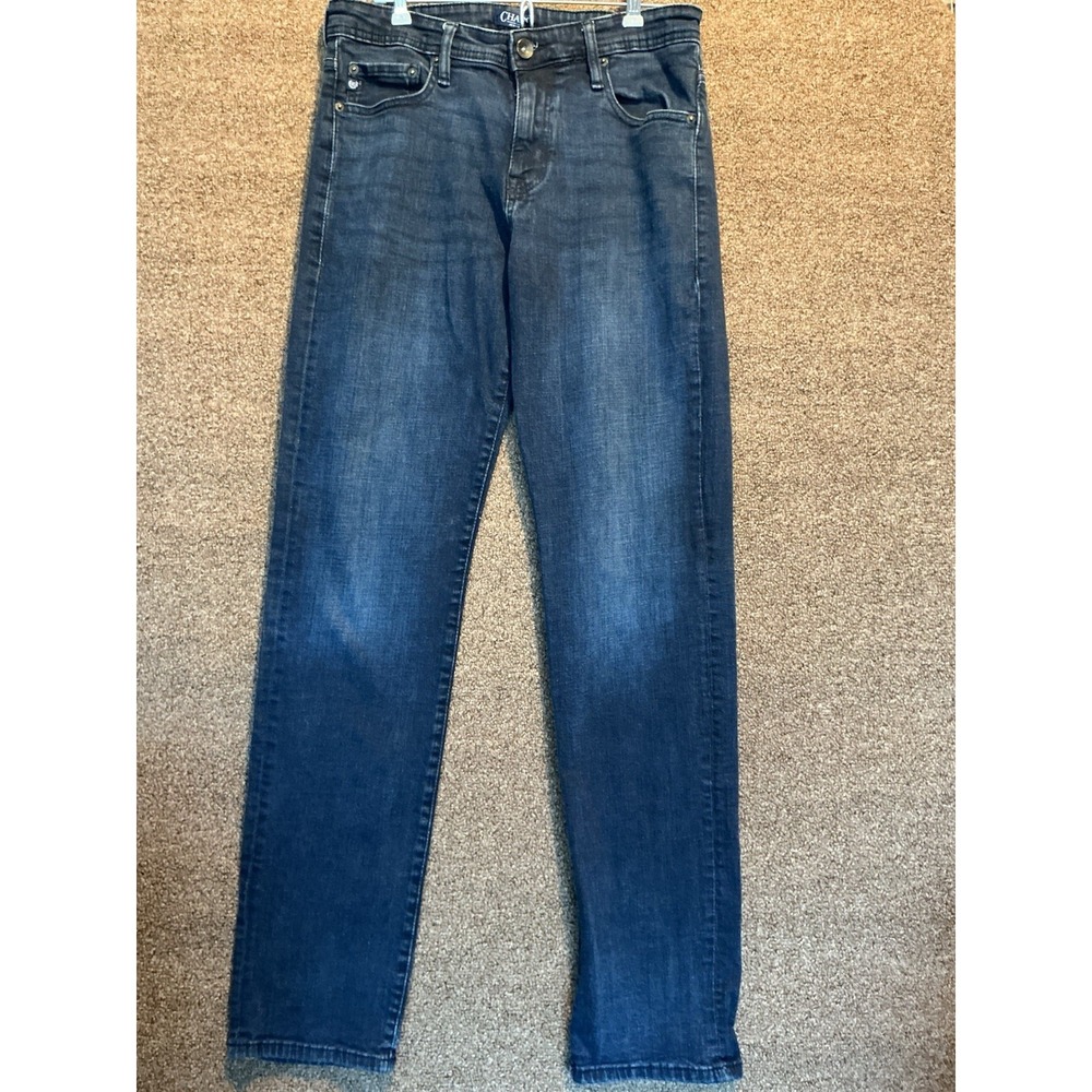 Chaps Jeans Ralph Lauren Men's Slim Straight 32x34 Dark Wash Egypt (31x33)